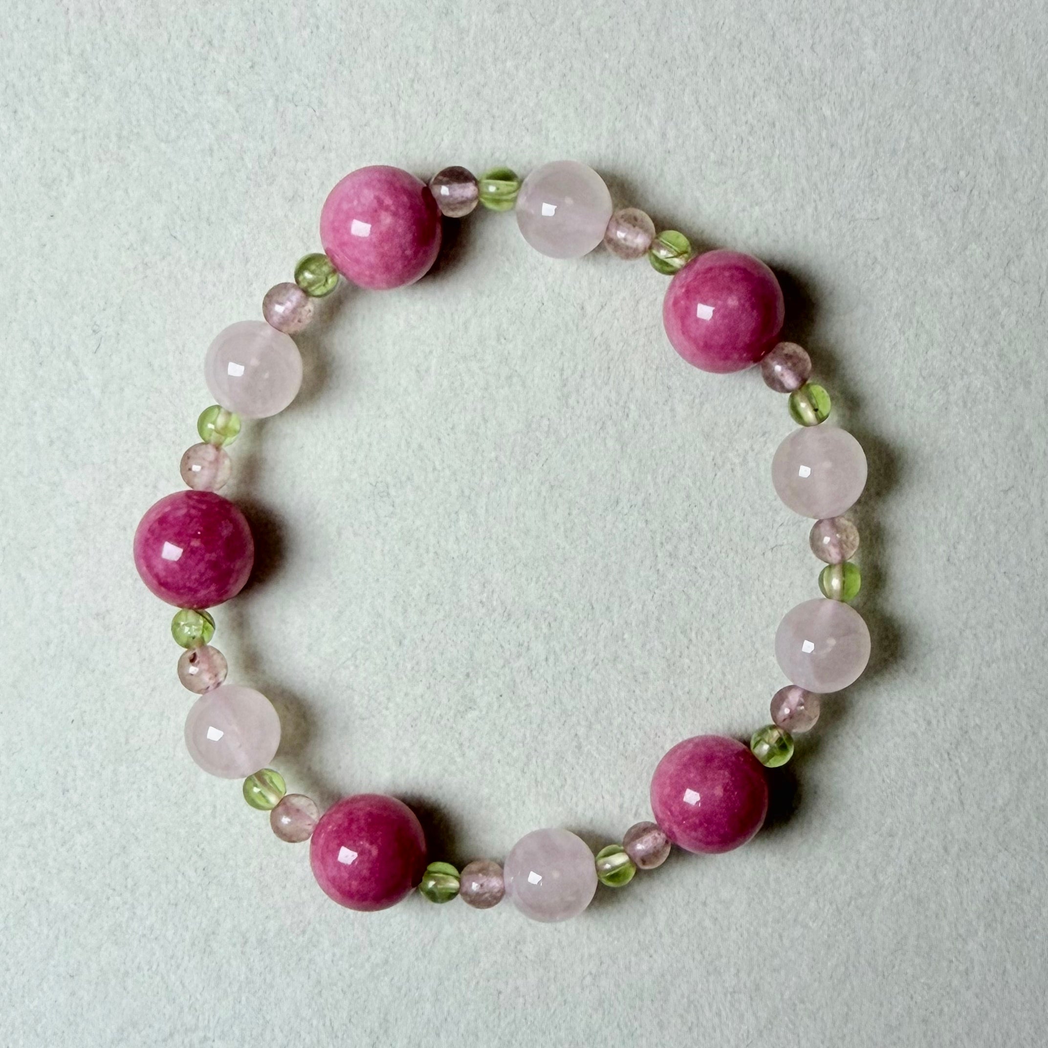 Masion Mavien Blossom Heart Crystal Bracelet